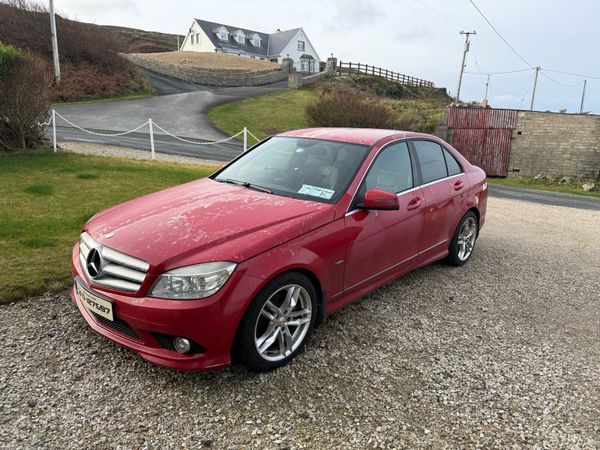 Mercedes-Benz C-Class Saloon, Diesel, 2010, Red