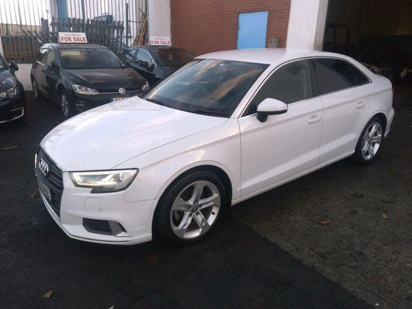 Audi A3 Saloon, Petrol, 2018, White