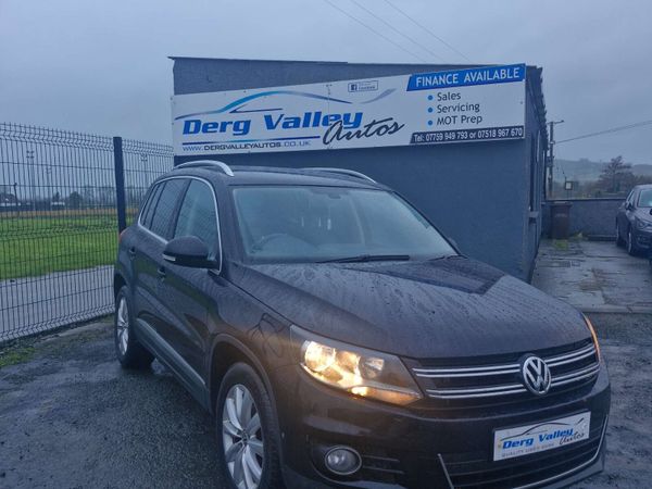 Volkswagen Tiguan SUV, Diesel, 2014, Black