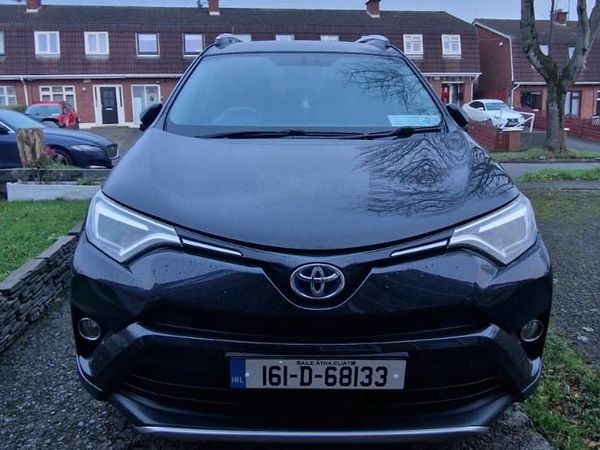 Toyota RAV4 SUV, Petrol Hybrid, 2016, Black