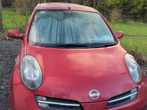 Nissan Micra Hatchback, Petrol, 2006, Red