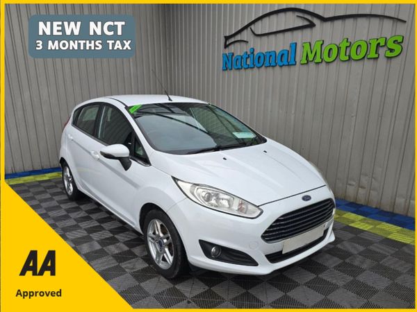 Ford Fiesta Hatchback, Petrol, 2013, White