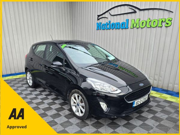 Ford Fiesta Hatchback, Petrol, 2018, Black