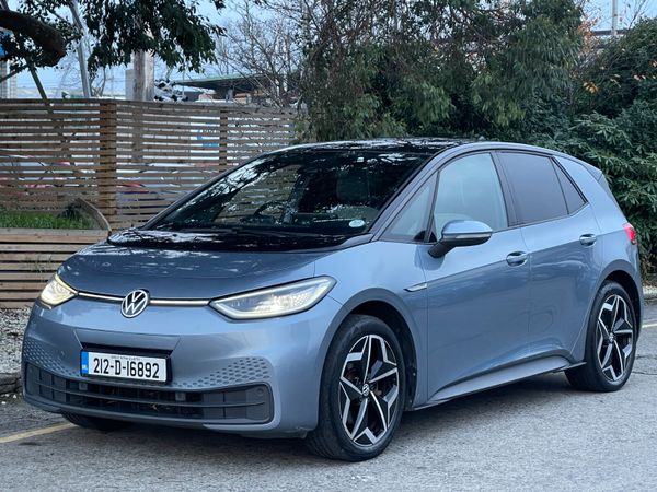 Volkswagen ID.3 Hatchback, Electric, 2021, Blue