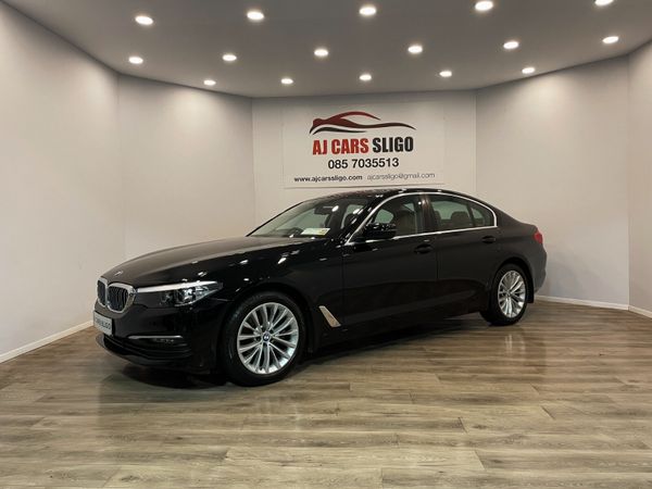 BMW 5-Series Saloon, Diesel, 2018, Black