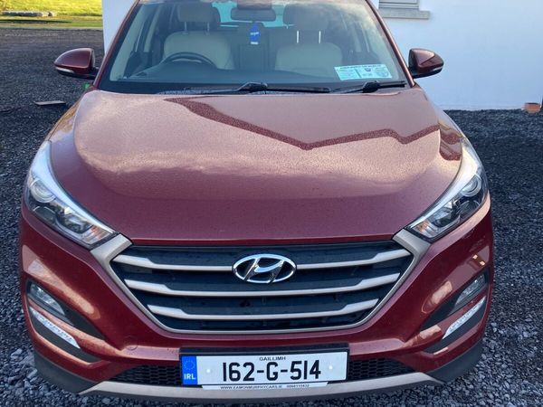 Hyundai Tucson SUV, Diesel, 2016, Red