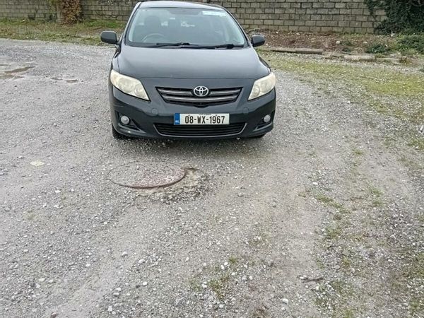 Toyota Corolla Saloon, Diesel, 2008, Black