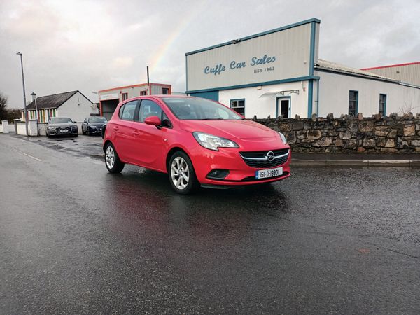Opel Corsa Hatchback, Petrol, 2015, Red