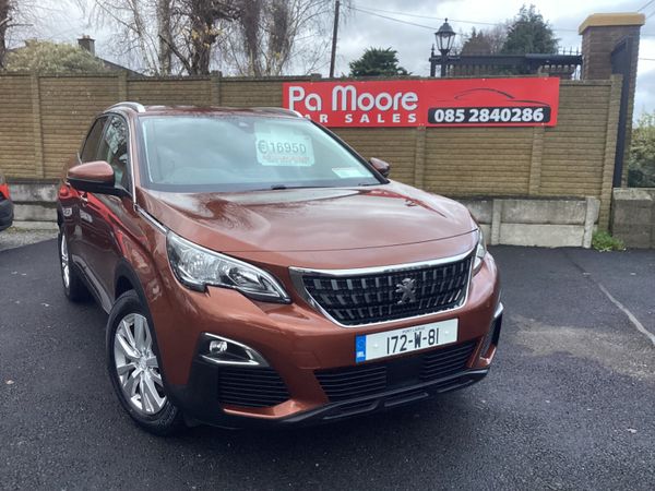 Peugeot 3008 SUV, Diesel, 2017, Brown