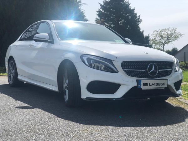 Mercedes-Benz C-Class Saloon, Diesel, 2016, White