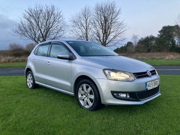 Volkswagen Polo Hatchback, Petrol, 2014, Silver