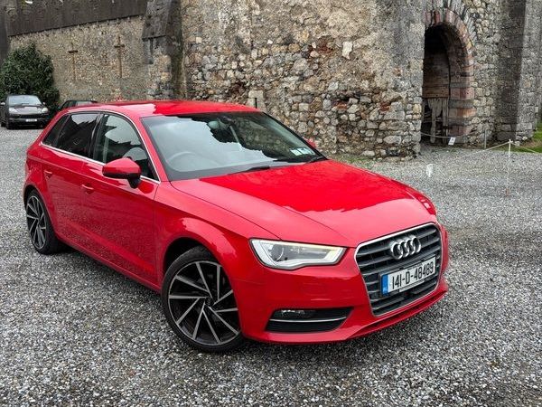 Audi A3 Hatchback, Petrol, 2014, Red