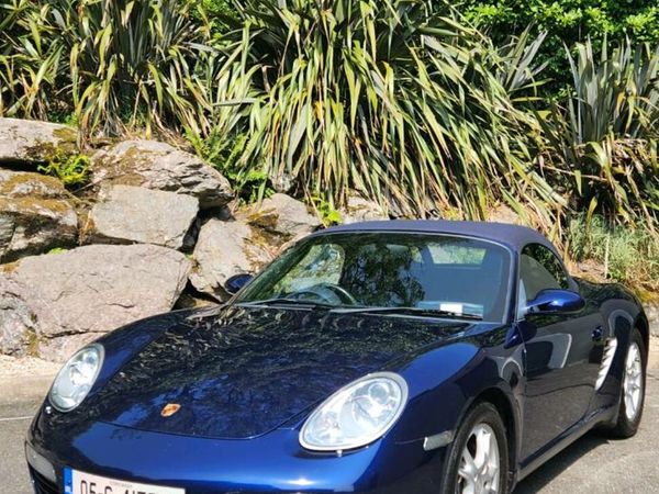 Porsche Boxster Convertible, Petrol, 2005, Blue