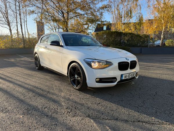 BMW 1-Series Hatchback, Diesel, 2014, White