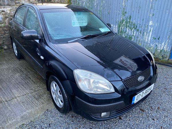 Kia Rio Saloon, Petrol, 2007, Black