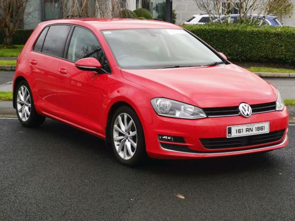 Volkswagen Golf Hatchback, Diesel, 2016, Red