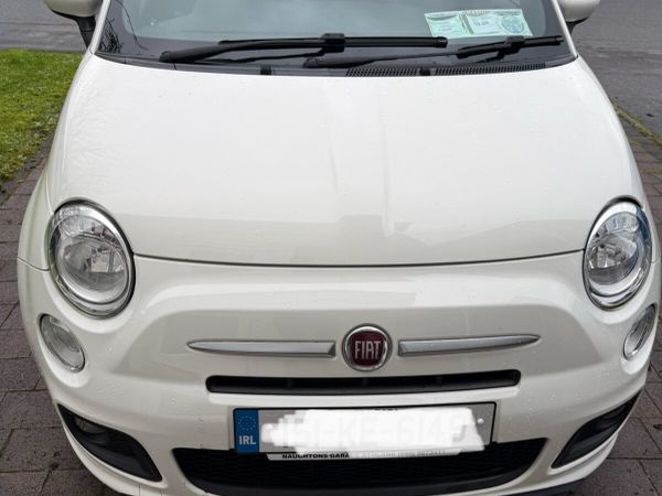 Fiat 500 Hatchback, Petrol, 2015, White