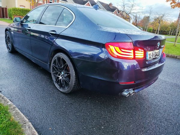 BMW 5-Series Saloon, Diesel, 2011, Blue