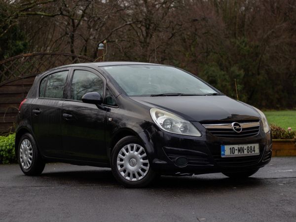 Opel Corsa Hatchback, Petrol, 2010, Black