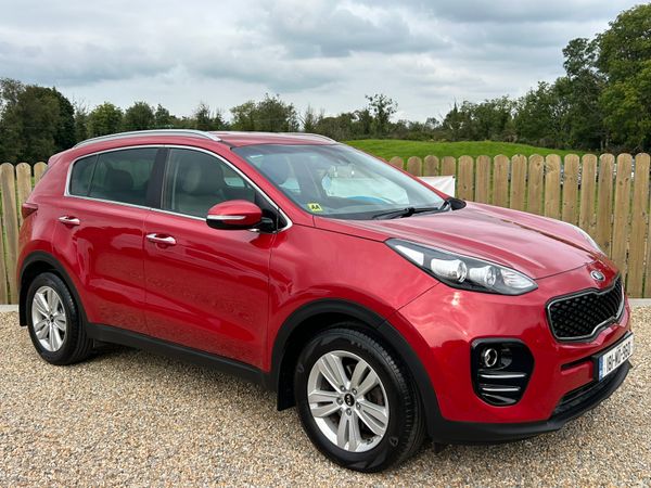 Kia Sportage SUV, Diesel, 2018, Red