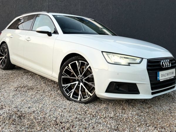 Audi A4 Estate, Petrol, 2017, White
