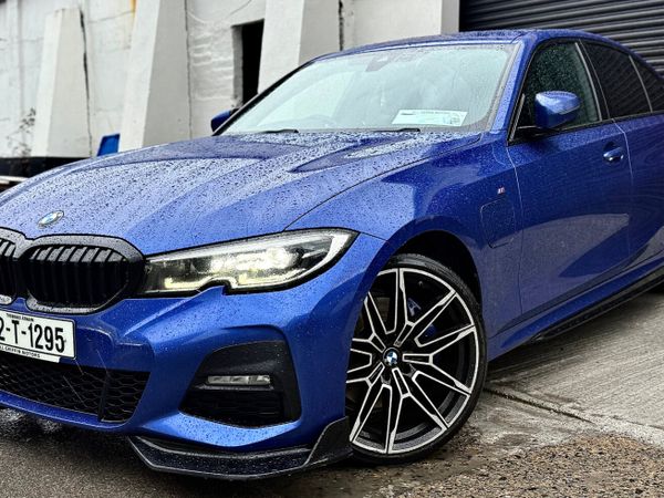 BMW 3-Series Saloon, Petrol Plug-in Hybrid, 2019, Blue