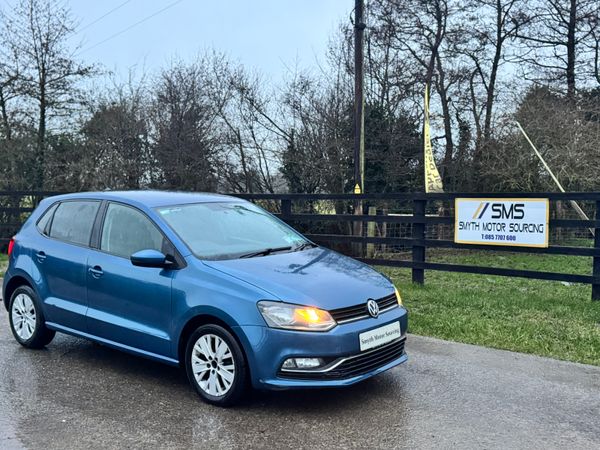 Volkswagen Polo Hatchback, Diesel, 2015, Blue