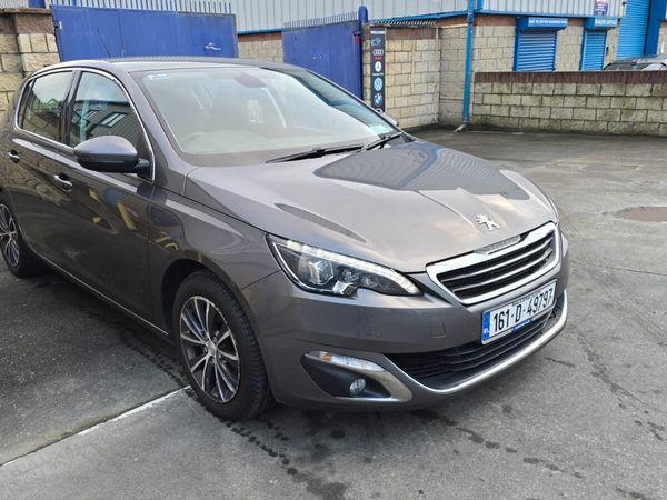 Peugeot 308 Hatchback, Diesel, 2016, Grey