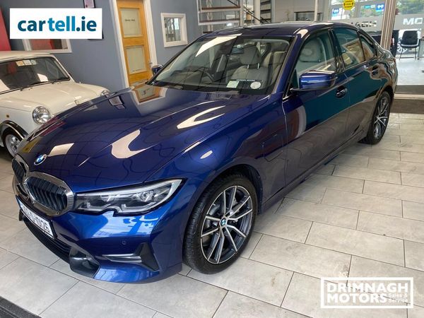 BMW 3-Series Saloon, Petrol Plug-in Hybrid, 2020, Blue