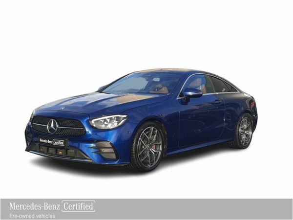 Mercedes-Benz E-Class Coupe, Diesel, 2021, Blue