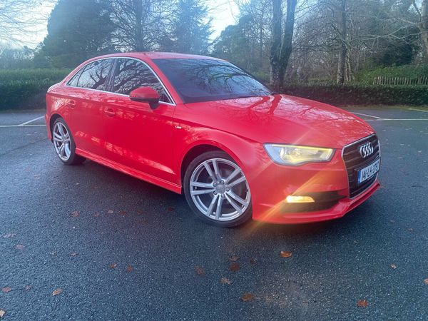 Audi A3 Saloon, Diesel, 2014, Red