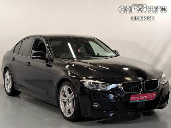 BMW 3-Series Saloon, Petrol Plug-in Hybrid, 2016, Black