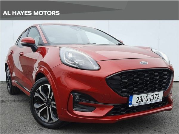 Ford Puma SUV, Petrol Hybrid, 2023, Red