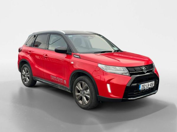Suzuki Vitara SUV, Petrol Hybrid, 2025, Red