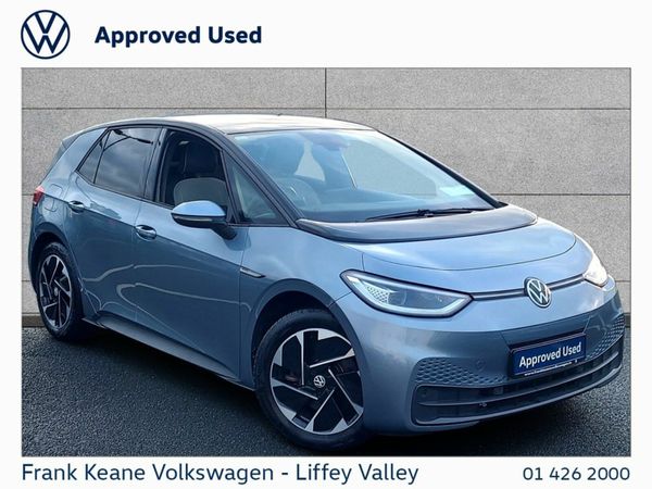 Volkswagen ID.3 Hatchback, Electric, 2021, Blue