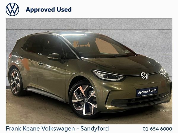 Volkswagen ID.3 Hatchback, Electric, 2023, Green