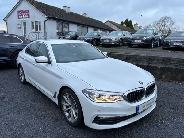 BMW 5-Series Saloon, Diesel, 2017, White
