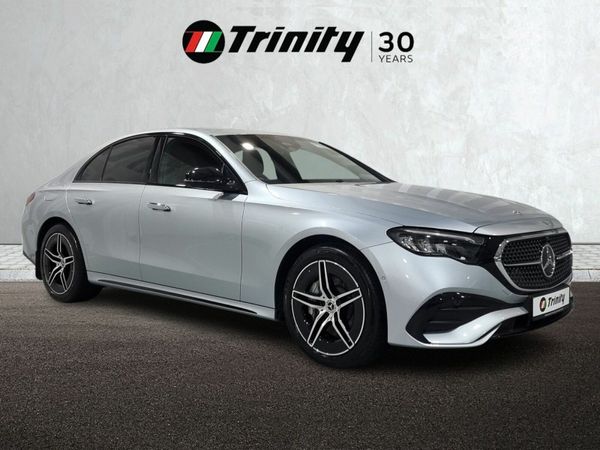 Mercedes-Benz E-Class Saloon, Diesel Plug-in Hybrid, 2025, Silver