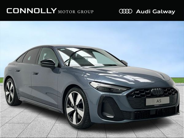 Audi A5 Saloon, Petrol Plug-in Hybrid, 2025, Blue