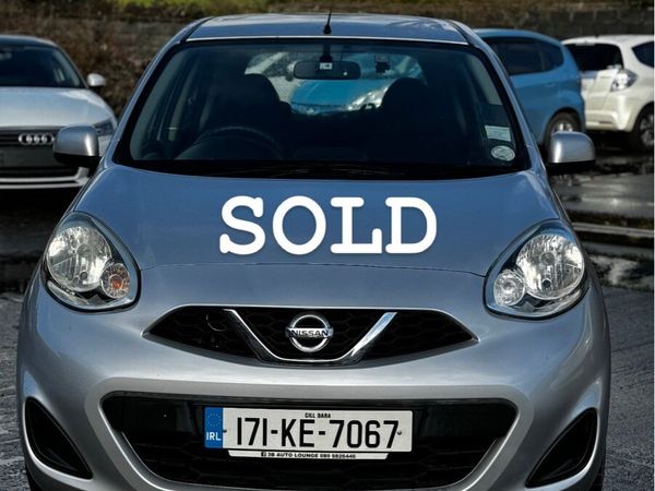 Nissan March Hatchback, Petrol, 2017, Silver