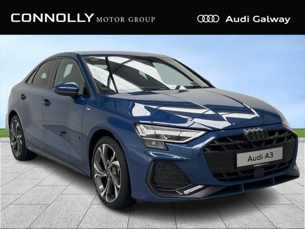 Audi A3 Saloon, Petrol, 2026, Blue