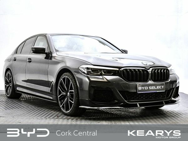 BMW 5-Series Saloon, Petrol Plug-in Hybrid, 2021, Grey