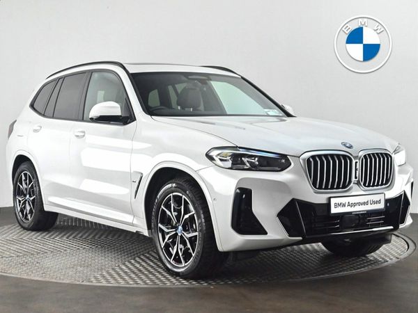 BMW X3 SUV, Petrol Plug-in Hybrid, 2024, White