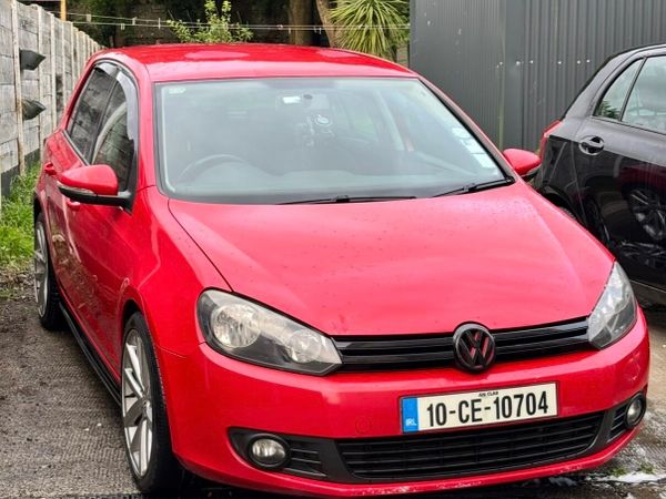 Volkswagen Golf Hatchback, Diesel, 2010, Red