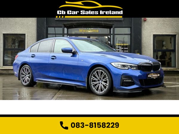 BMW 3-Series Saloon, Diesel Hybrid, 2021, Blue