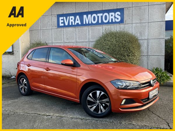 Volkswagen Polo Hatchback, Petrol, 2019, Orange
