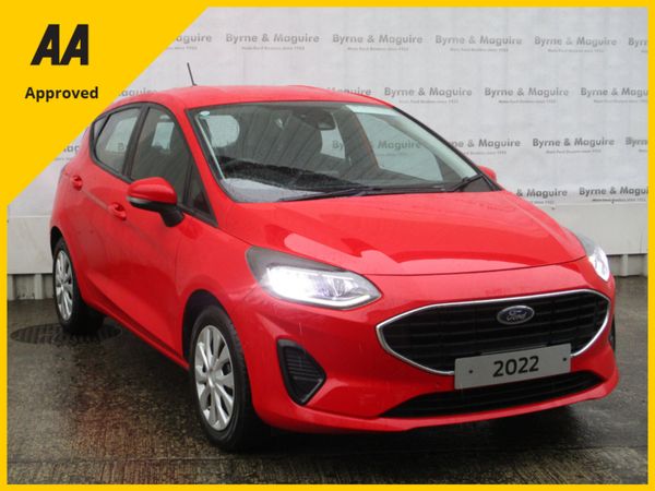 Ford Fiesta Hatchback, Petrol, 2022, Red