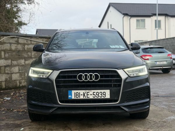 Audi Q3 SUV, Petrol, 2018, Black