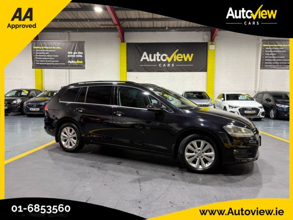 Volkswagen Golf Estate, Petrol, 2015, Black