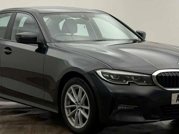 BMW 3-Series Saloon, Diesel Hybrid, 2021, Black